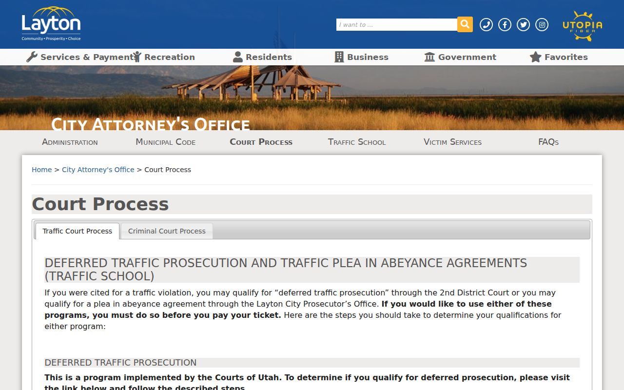 Davis County traffic warrant records, Layton citation and failure-to-appear process
